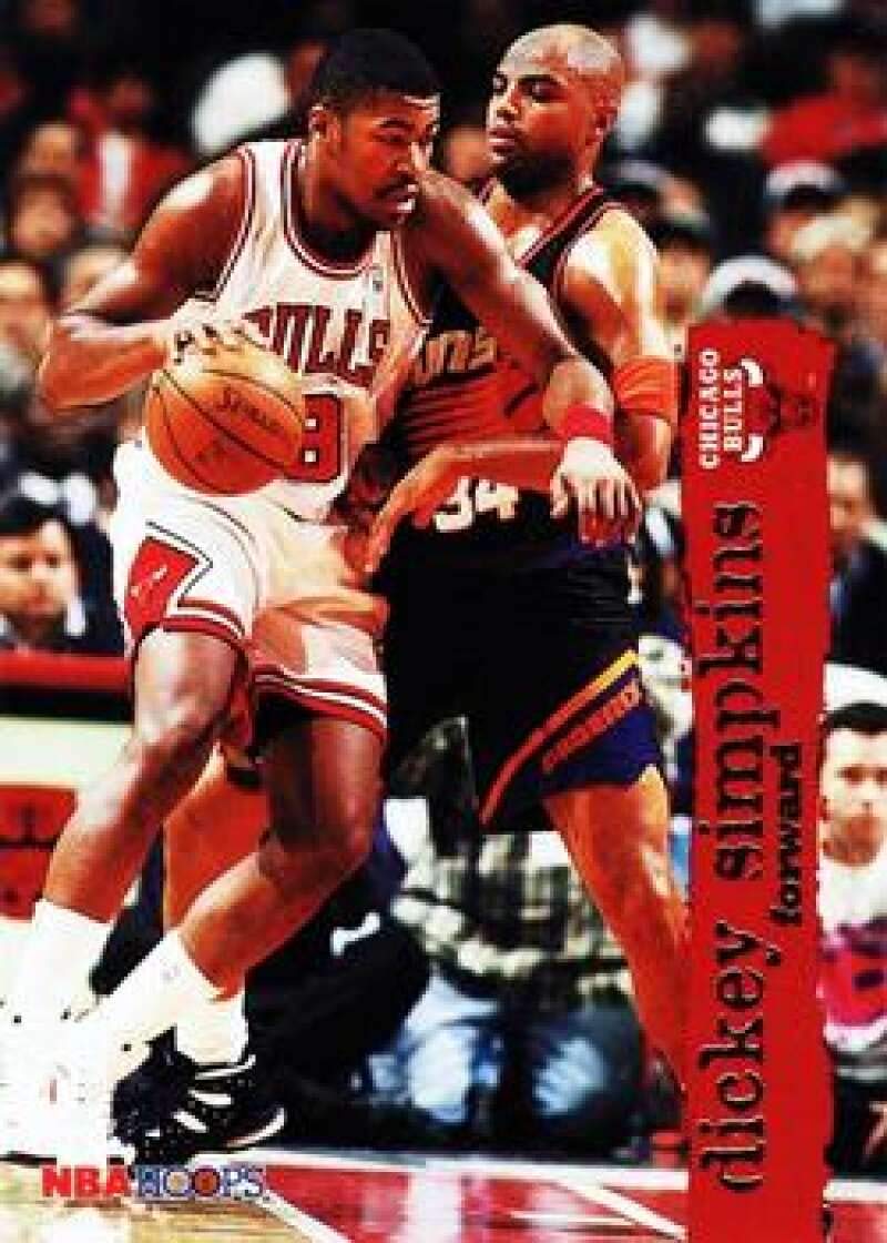 Amazon.com: 1995-96 NBA Hoops Series 1#25 Dickey Simpkins Chicago